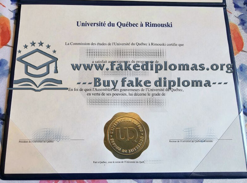 Buy Université du Québec à Rimouski fake diploma, Fake UQAR degree.