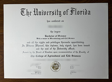 Obtain University of Florida fake diploma online, Fake UF certificate.