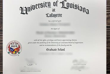 Can i get to buy University of Louisiana at Lafayette fake diploma?