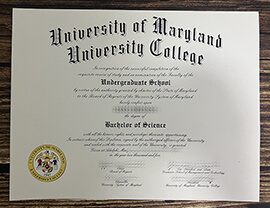 Obtain University of Maryland fake diploma online.