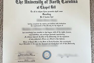 I want to buy UNC Chapel Hill fake degree.