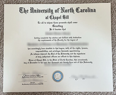 I want to buy UNC Chapel Hill fake degree.