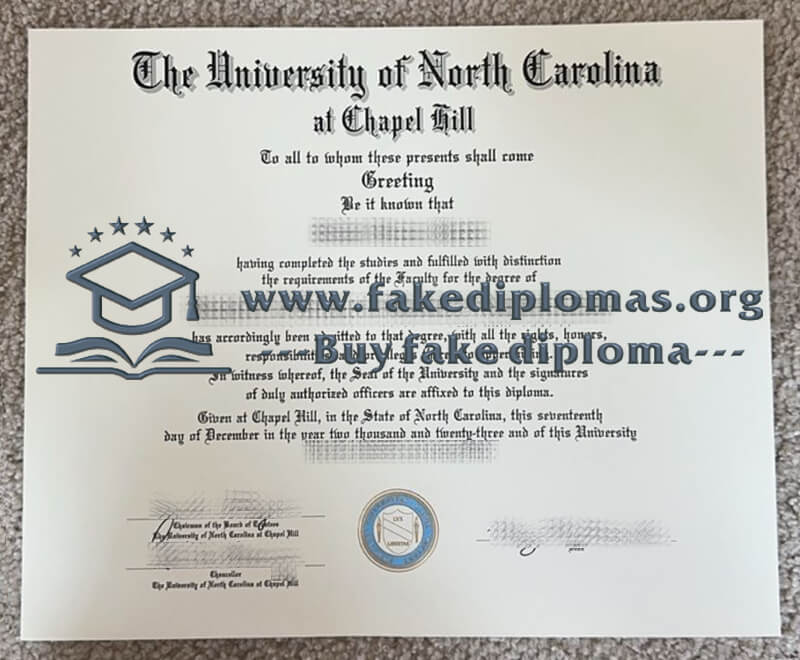 Buy University of North Carolina at Chapel Hill fake diploma, Fake UNC Chapel Hill degree.