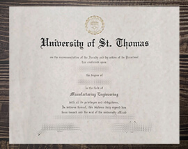 Fast to Get the University of St Thomas fake certificate.