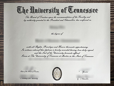 Obtain University of Tennessee fake diploma online.