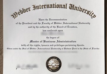 How to order Webber International University fake degree?