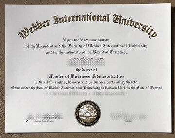 How to order Webber International University fake degree?