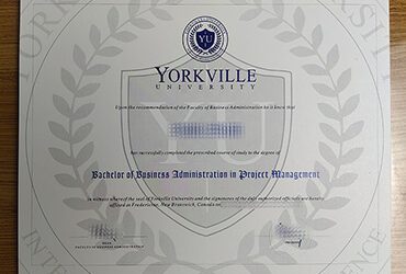 Fast to Get the Yorkville University fake certificate.