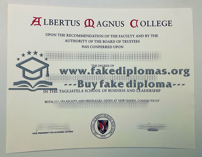 Buy Albertus Magnus College fake diploma, Fake Albertus Magnus College degree.