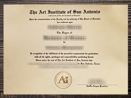 Obtain Art Institute of San Antonio fake diploma online.