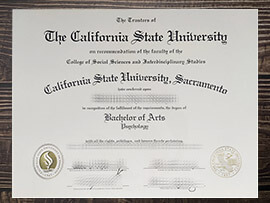 How do i buy California State University Sacramento fake diploma?