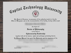 I want to buy Capitol Technology University fake diploma.