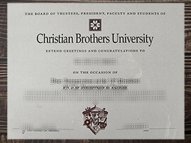 How do i buy Christian Brothers University fake certificate?