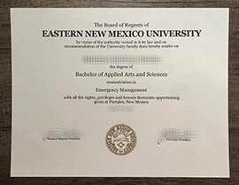 Obtain Eastern New Mexico University fake diploma online.