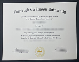 Get a Fairleigh Dickinson University fake diploma.