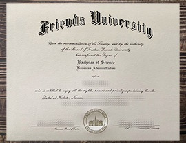 How to order Friends University fake diploma online?