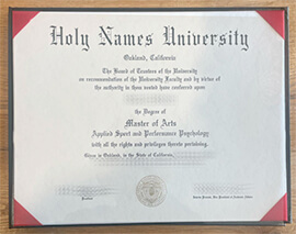 How to purchase Holy Names University fake diploma?