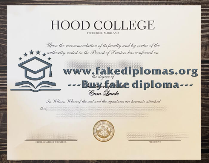 Buy Hood College fake diploma, Fake Hood College degree.