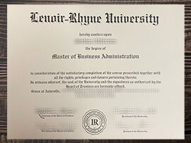 How long to buy Lenoir–Rhyne University fake certificate?