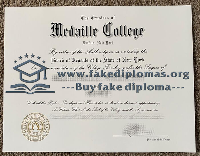 Buy Medaille University fake diploma, Fake Medaille University degree.