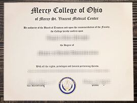 Where to buy Mercy College of Ohio fake diploma online?