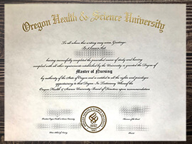 Purchase Oregon Health & Science University fake diploma.