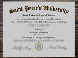 How to order the Saint Peter’s University fake Diploma?