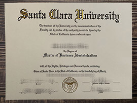 How much to buy Santa Clara University fake diploma?