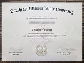 Can i get to buy Southeast Missouri State University fake diploma?