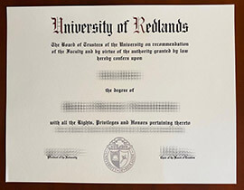 I want to buy University of Redlands fake diploma.