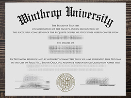 Can i get to buy Winthrop University fake certificate?