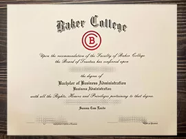 How do i buy Baker College fake degree?