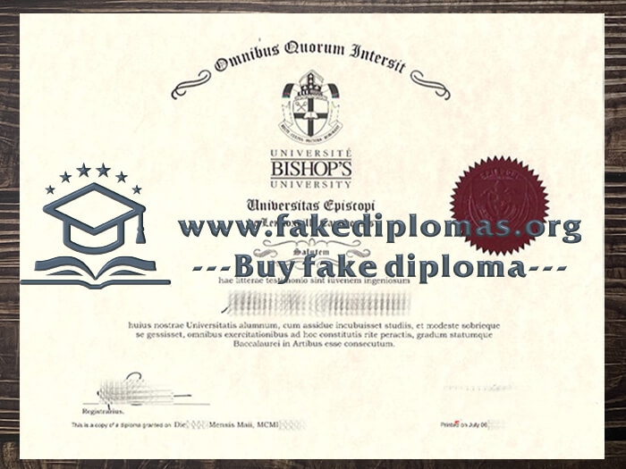 Buy Bishop’s University fake diploma, Fake Bishop’s University degree.