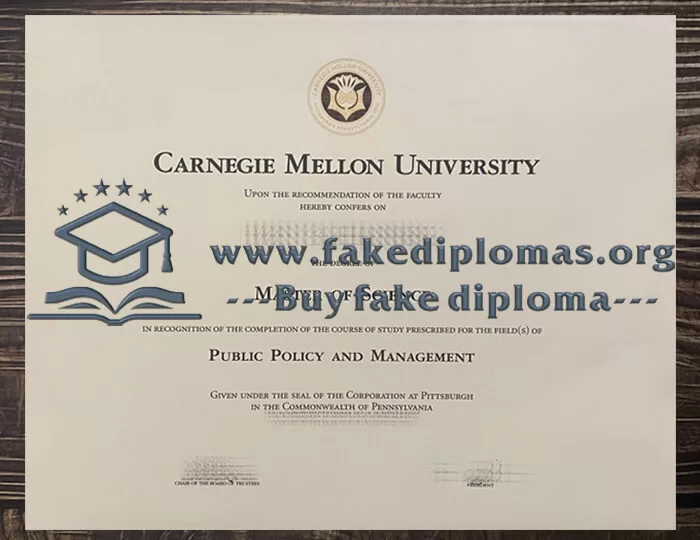 Buy Carnegie Mellon University fake diploma, Fake CMU degree.