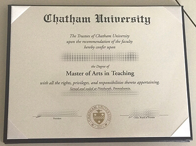 Purchase Chatham University fake diploma online.