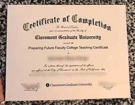 Obtain Claremont Graduate University fake diploma online.