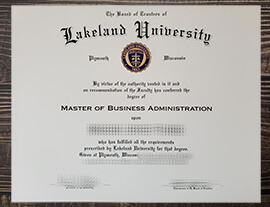 Can i get to buy Lakeland University fake diploma?