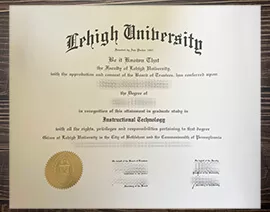 How do i buy Lehigh University fake certificate?