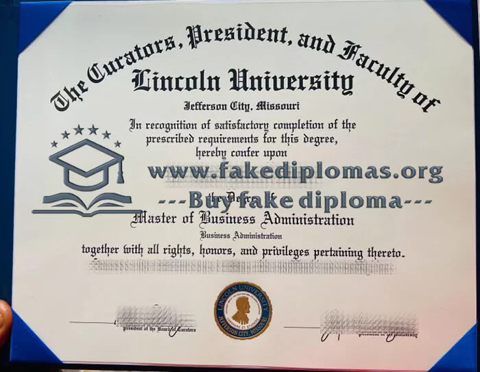 Buy Lincoln University fake diploma, Make LU degree.