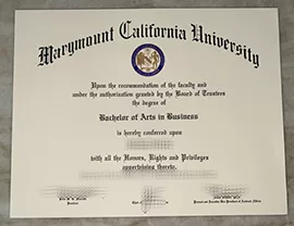 How do i buy Marymount California University fake diploma?