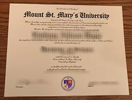 How long to buy Mount St Mary’s University fake diploma?