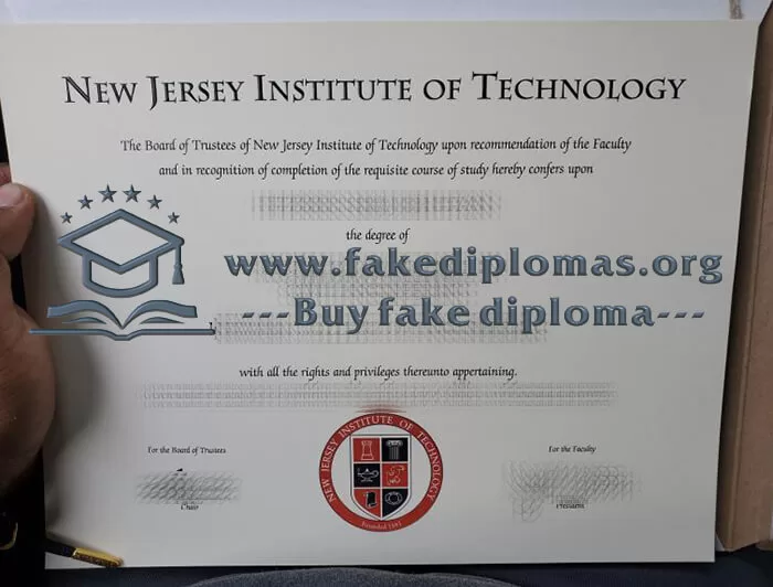 Buy New Jersey Institute of Technology fake diploma.