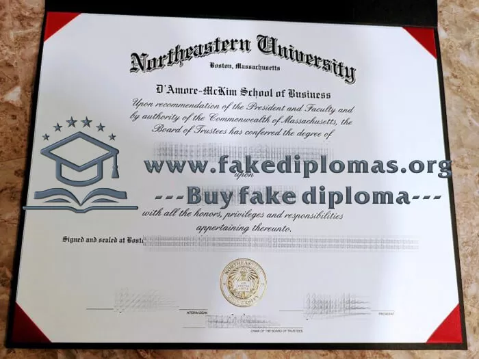 Buy Northeastern University fake diploma.