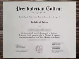 Where can i get to buy Presbyterian College fake degree?