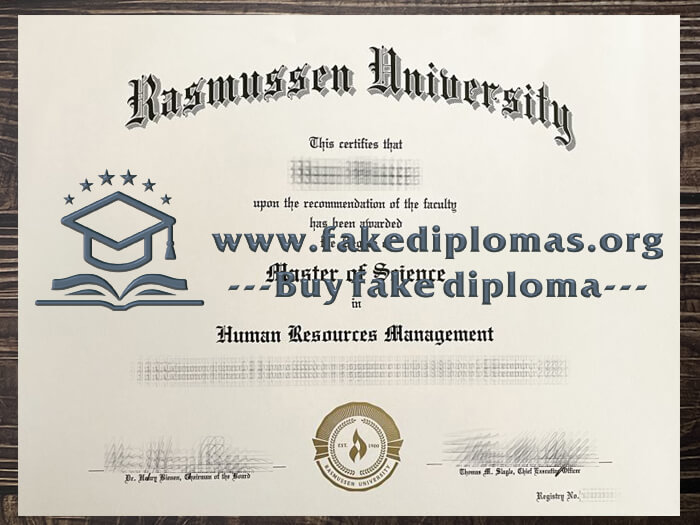 Buy Rasmussen University fake diploma online.