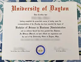 Can i get to buy University of Dayton fake certificate?