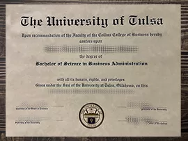 How much to buy University of Tulsa fake diploma?