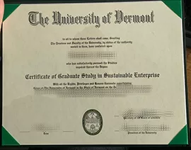 How to order University of Vermont fake degree online?