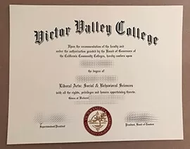 How long to buy Victor Valley College fake degree?