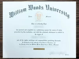 Obtain William Woods University fake diploma online.